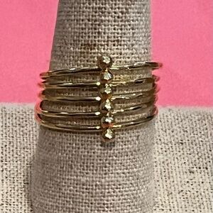 Stella & Dot Rhett gold ring